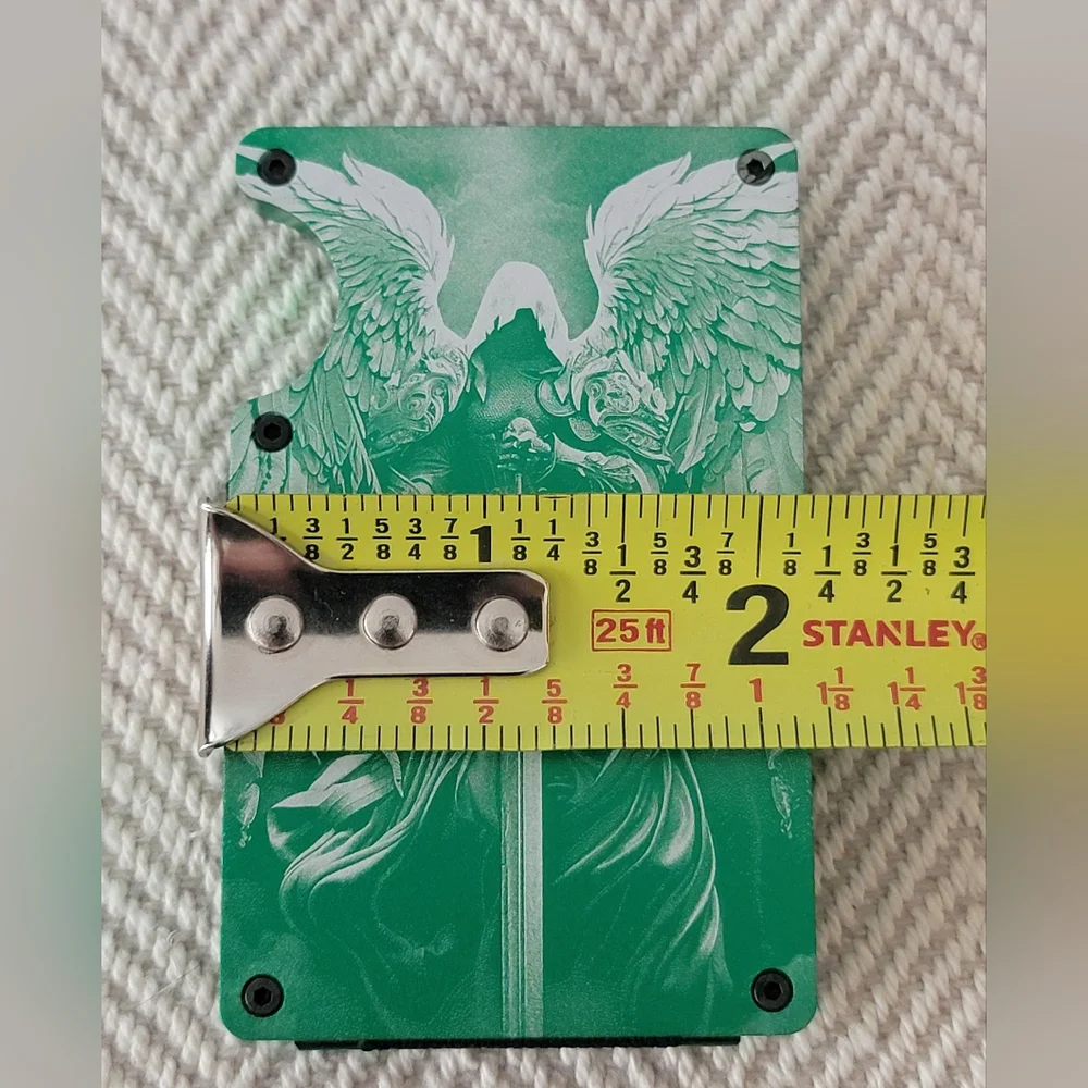 Minimalist Card Wallet Anodized Aluminum RFID Block Guardian Archangel Wallet!